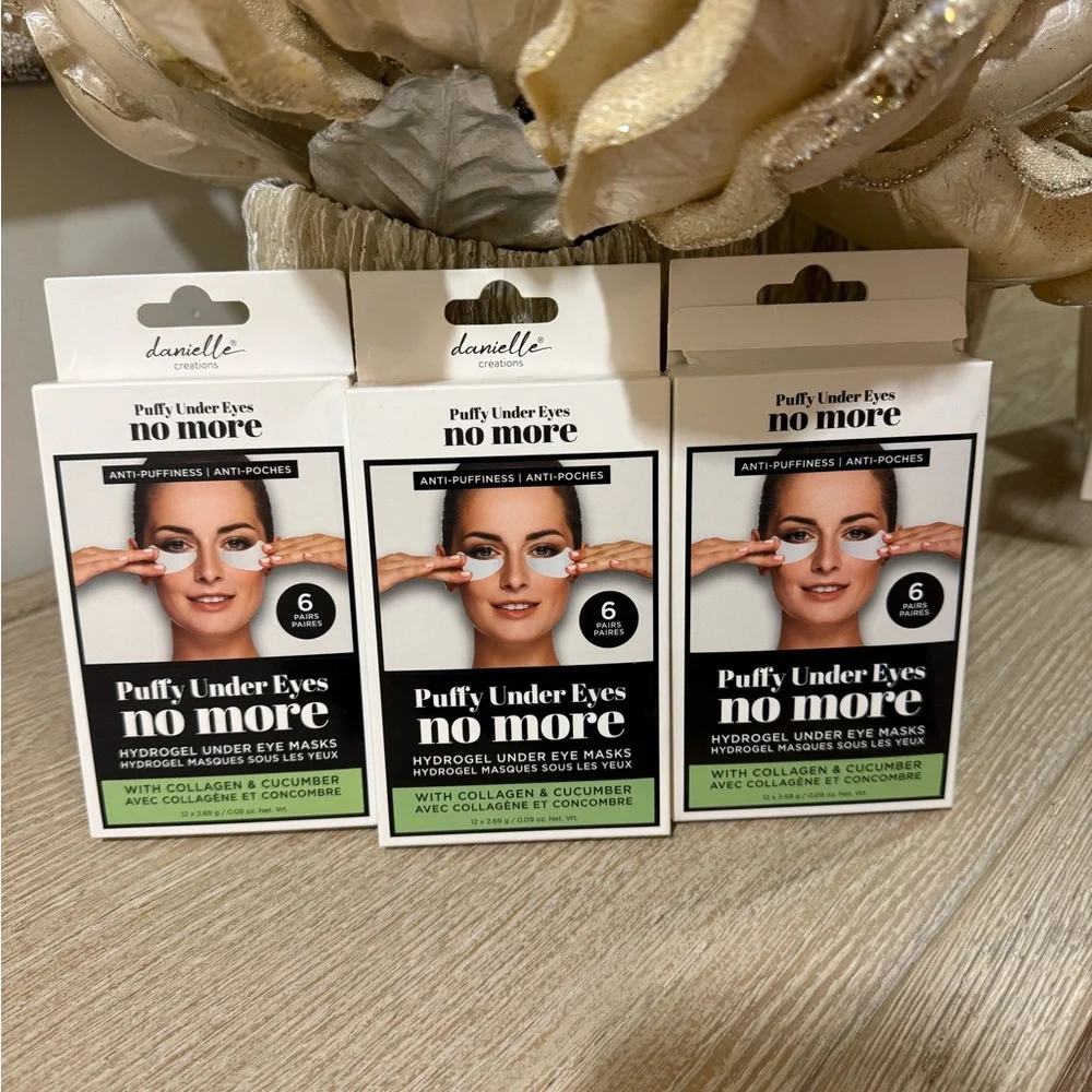 Danielle Hydrogel Under Eye Masks - Black - Picture 3 of 4